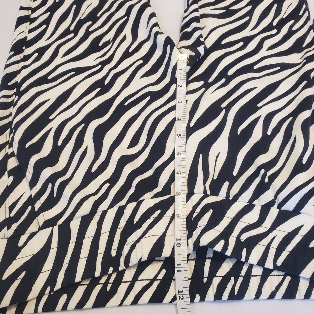 Cabi Atc Zebra Jogger Athleisure Pants - Size Sma… - image 7